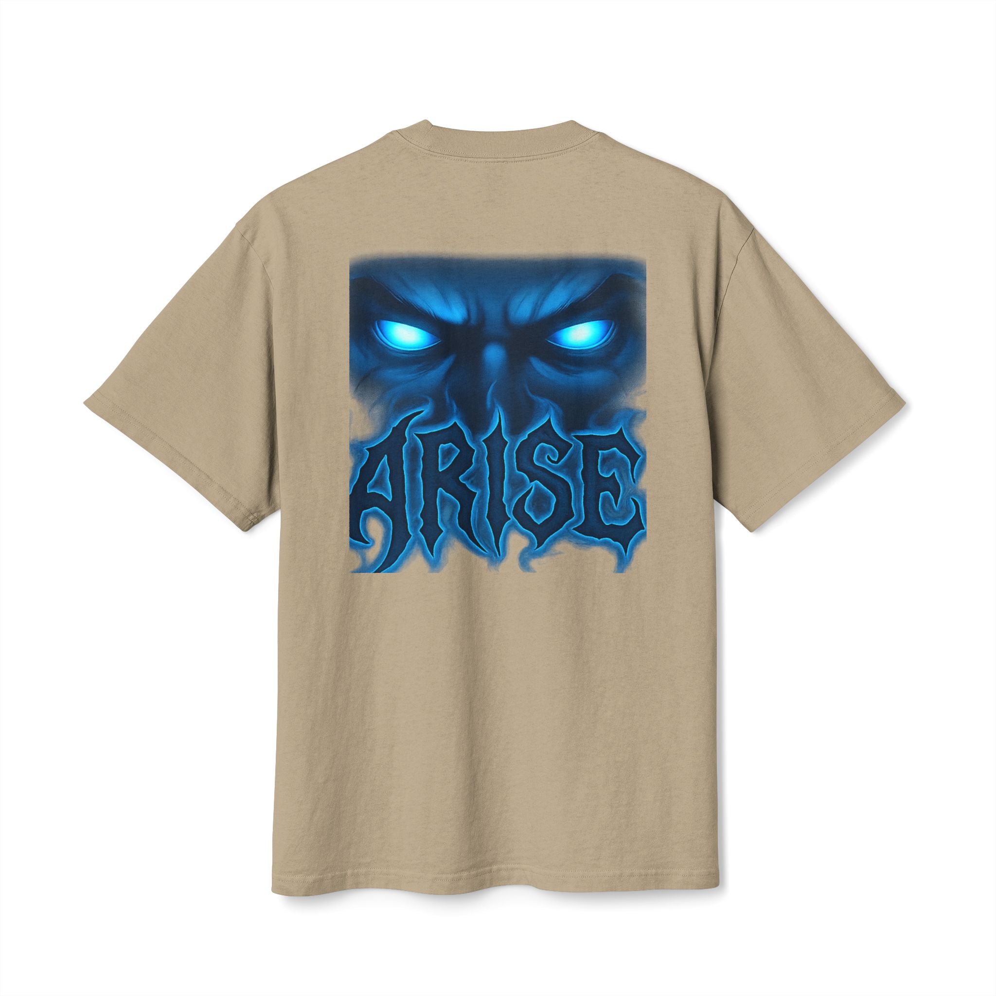 ARISE Blue Eyes Graphic Tee — Moody Gothic Horror T‑Shirt