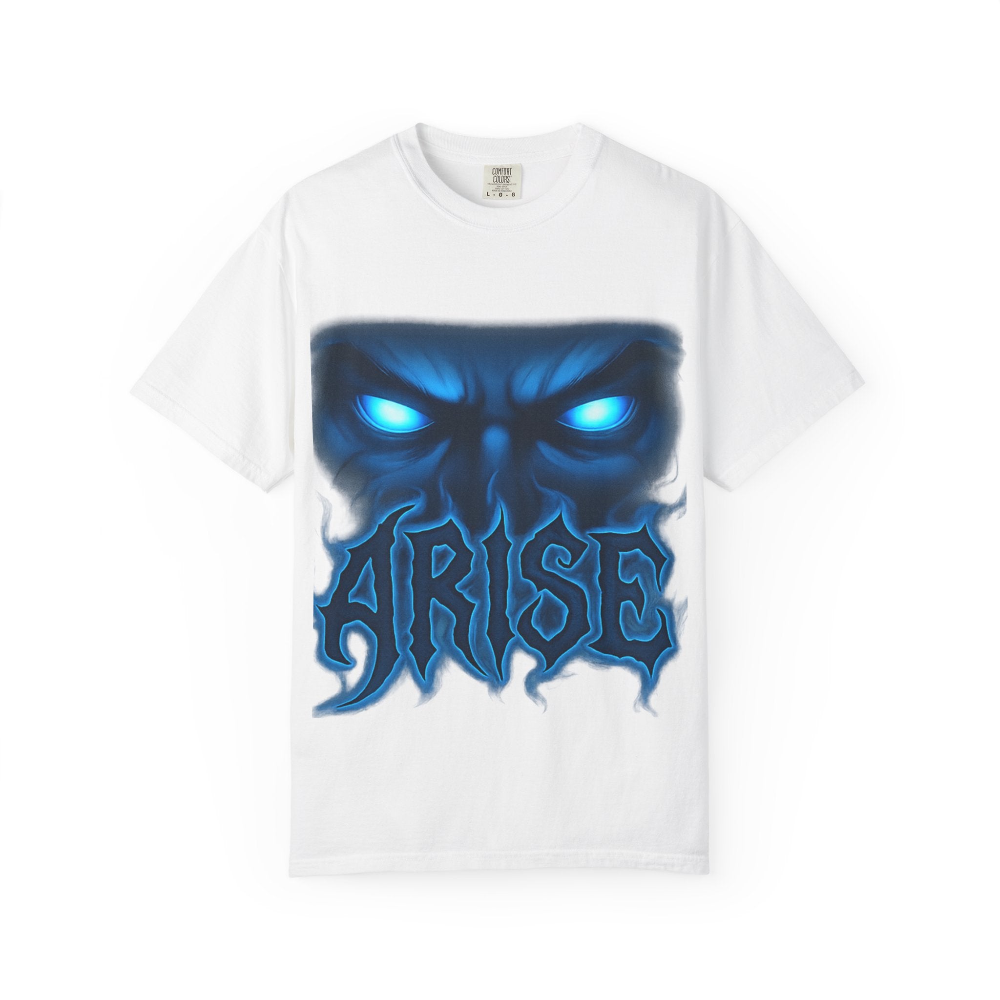 Arise Blue Demon Eyes Graphic T‑Shirt