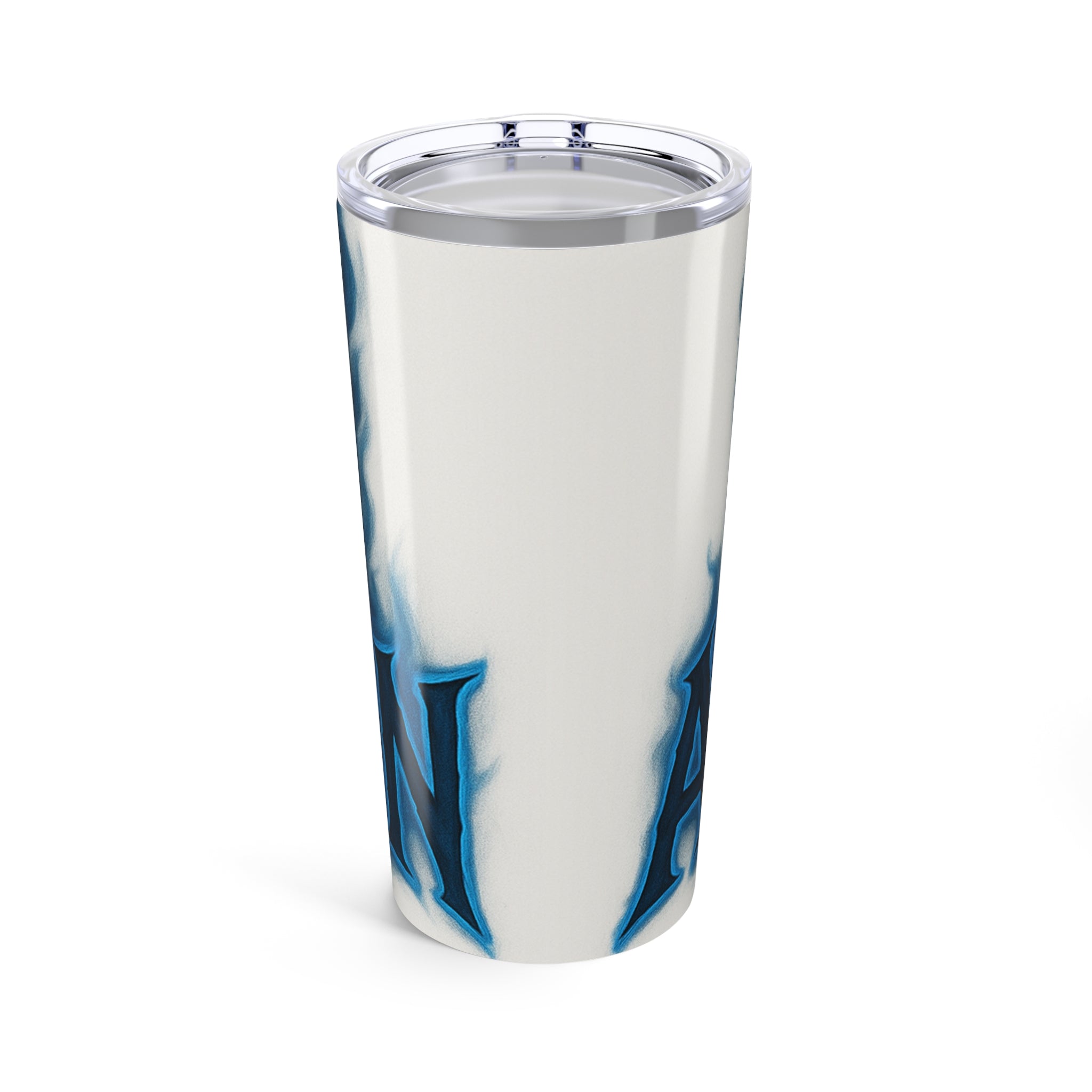 20oz Blue Skull "Awaken" Tumbler – Insulated Stainless Steel Travel Cup