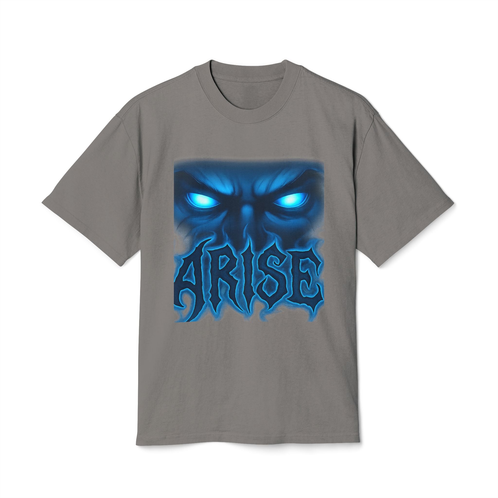 ARISE Blue Eyes Graphic Tee — Moody Gothic Horror T‑Shirt