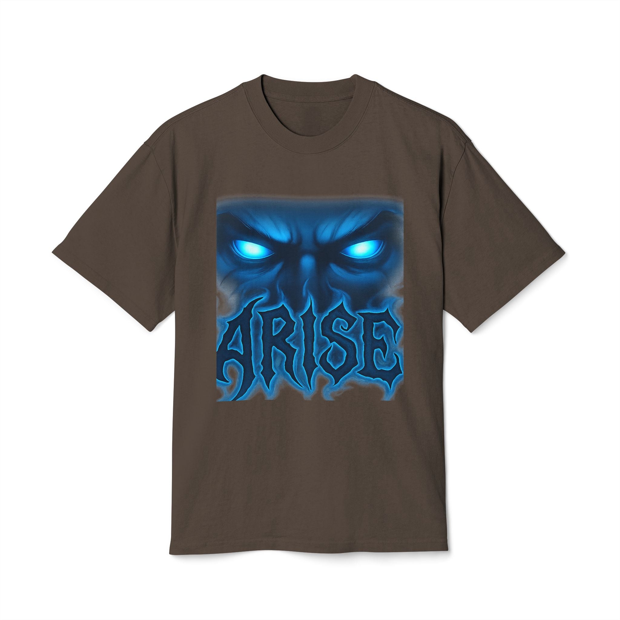 ARISE Blue Eyes Graphic Tee — Moody Gothic Horror T‑Shirt