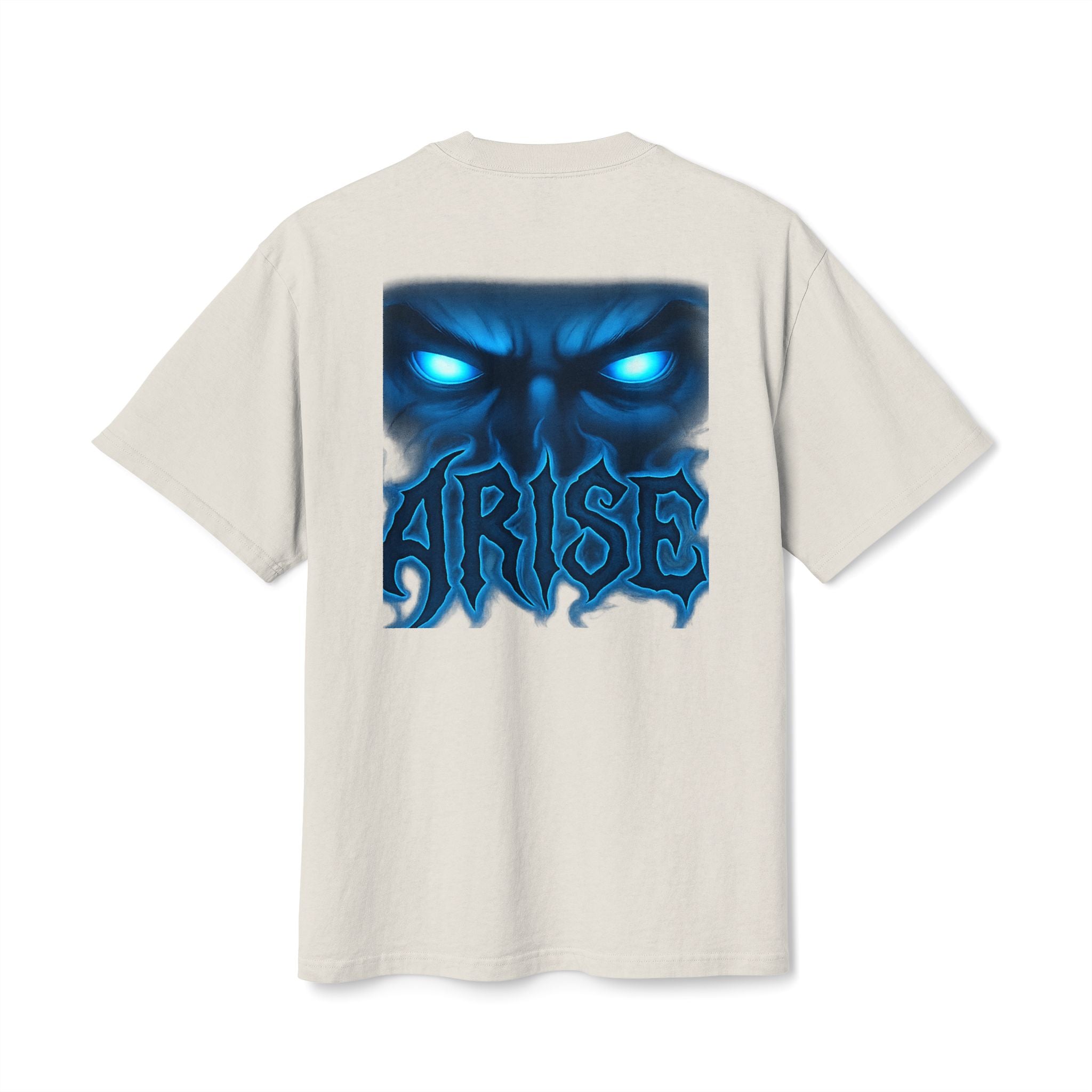 ARISE Blue Eyes Graphic Tee — Moody Gothic Horror T‑Shirt