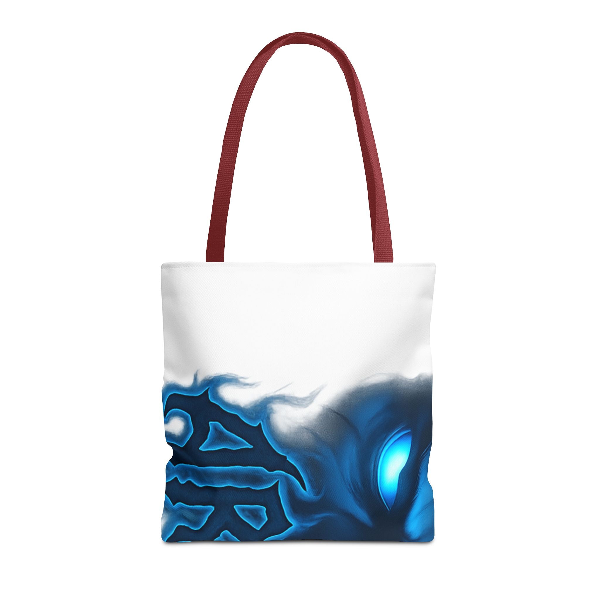 Blue Flame Tribal Tote Bag - Mystical AOP Canvas Tote
