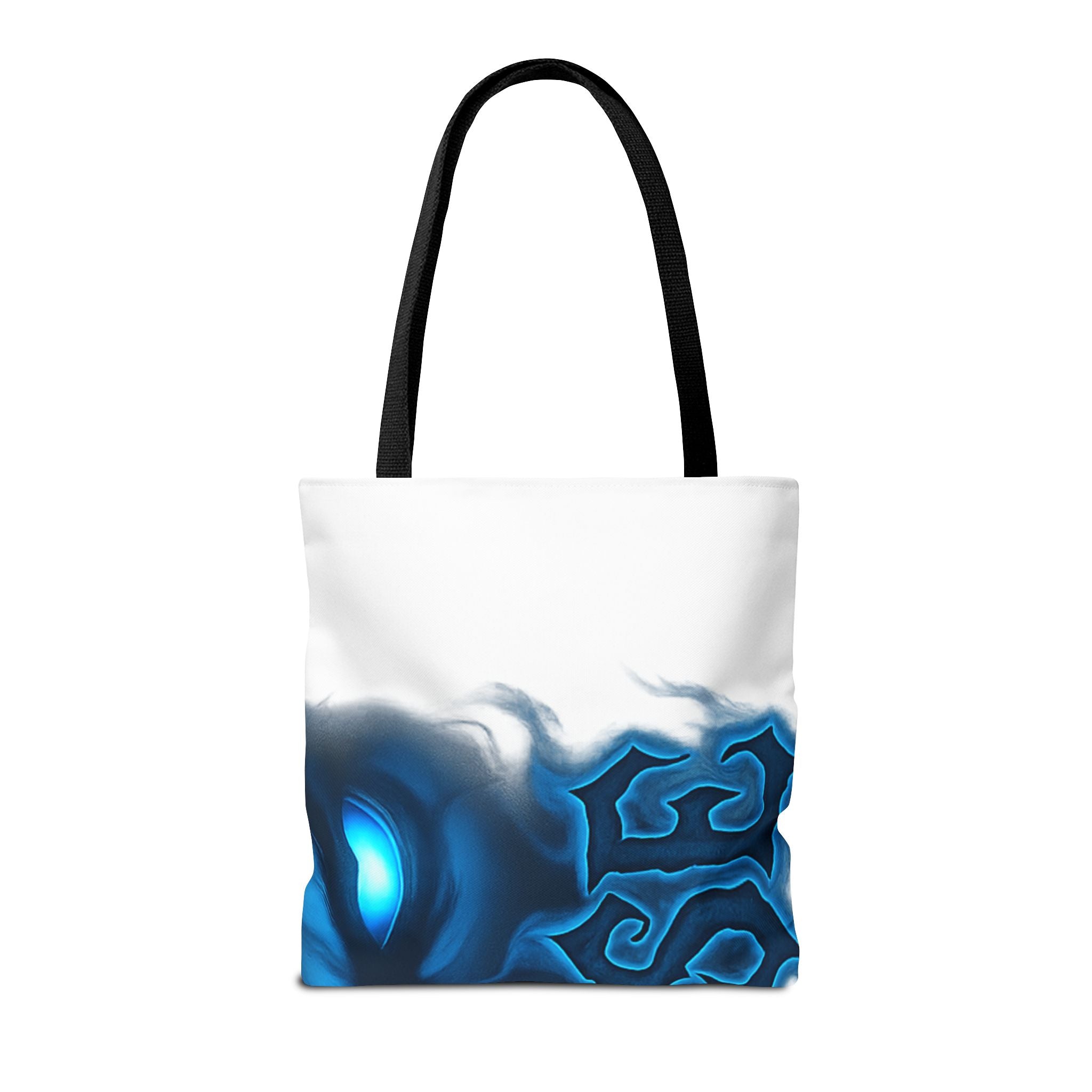 Blue Flame Tribal Tote Bag - Mystical AOP Canvas Tote