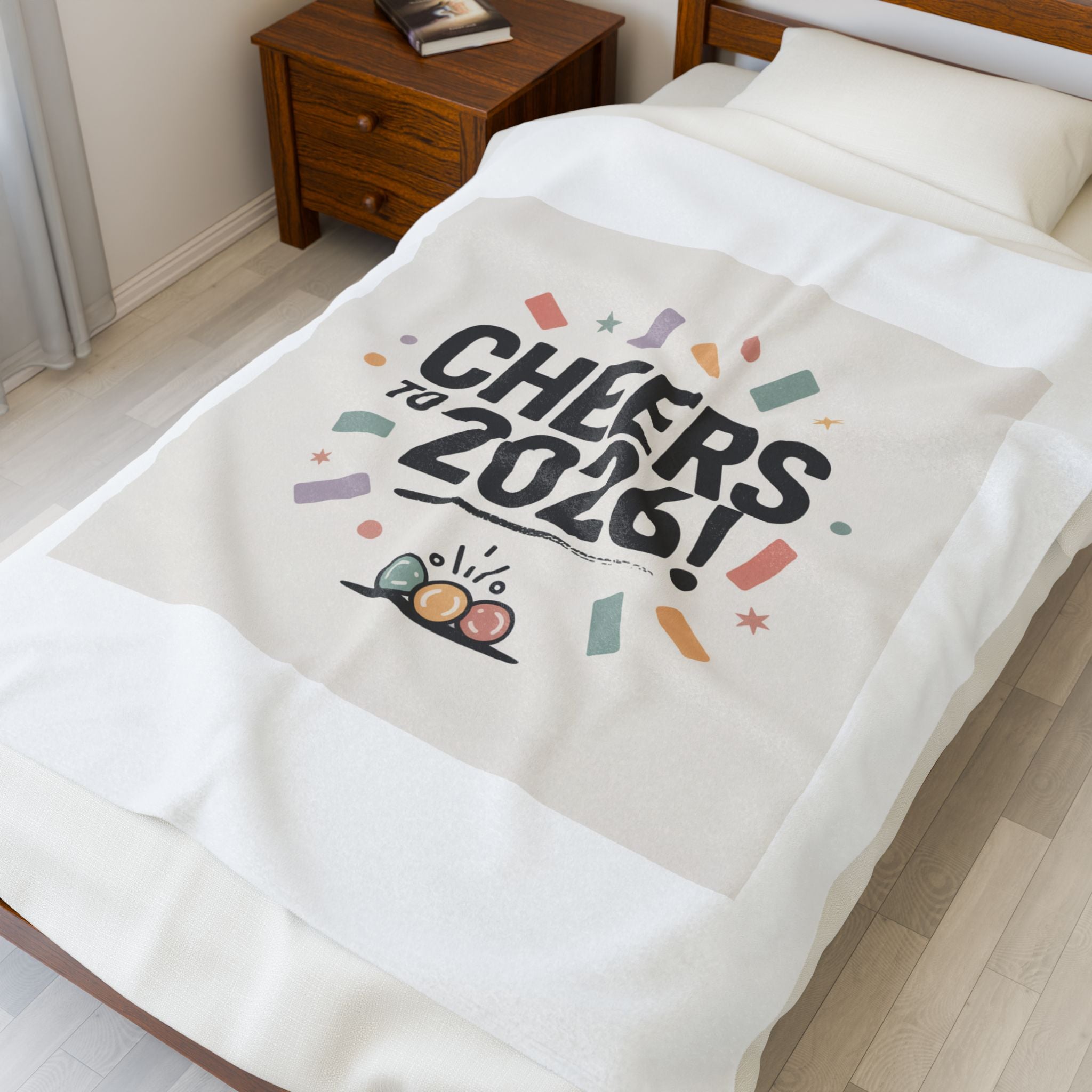 Cheers to 2026! Plush Blanket | 2026 goals, new year motivation